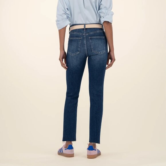 Kut From The Kloth “Rachael Mom Jean” High Rise Distressed Jeans Size 2 - Picture 3 of 14